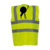  Hi vis 2 band and braces waistcoat (HVW100) Thumbnail