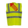  Hi vis 2 band and braces waistcoat (HVW100) Thumbnail