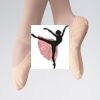 ABDA Canvas Full Sole Ballet Shoe Thumbnail
