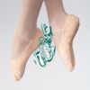 ABDA Canvas Full Sole Ballet Shoe Thumbnail