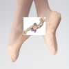 ABDA Canvas Full Sole Ballet Shoe Thumbnail
