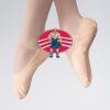 ABDA Canvas Full Sole Ballet Shoe Thumbnail