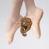ABDA Canvas Full Sole Ballet Shoe Thumbnail