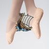 ABDA Canvas Full Sole Ballet Shoe Thumbnail