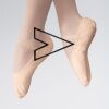 ABDA Canvas Full Sole Ballet Shoe Thumbnail