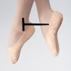 ABDA Canvas Full Sole Ballet Shoe Thumbnail