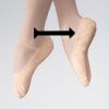ABDA Canvas Full Sole Ballet Shoe Thumbnail