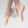 ABDA Canvas Full Sole Ballet Shoe Thumbnail