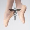 ABDA Canvas Full Sole Ballet Shoe Thumbnail