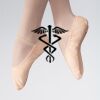 ABDA Canvas Full Sole Ballet Shoe Thumbnail