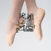 ABDA Canvas Full Sole Ballet Shoe Thumbnail
