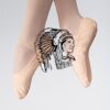 ABDA Canvas Full Sole Ballet Shoe Thumbnail