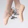 ABDA Canvas Full Sole Ballet Shoe Thumbnail
