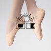 ABDA Canvas Full Sole Ballet Shoe Thumbnail