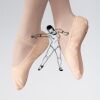 ABDA Canvas Full Sole Ballet Shoe Thumbnail