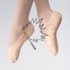 ABDA Canvas Full Sole Ballet Shoe Thumbnail