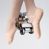 ABDA Canvas Full Sole Ballet Shoe Thumbnail