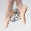 ABDA Canvas Full Sole Ballet Shoe Thumbnail