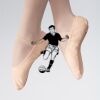 ABDA Canvas Full Sole Ballet Shoe Thumbnail