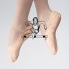 ABDA Canvas Full Sole Ballet Shoe Thumbnail