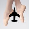 ABDA Canvas Full Sole Ballet Shoe Thumbnail