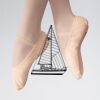 ABDA Canvas Full Sole Ballet Shoe Thumbnail