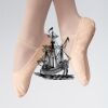 ABDA Canvas Full Sole Ballet Shoe Thumbnail