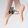 ABDA Canvas Full Sole Ballet Shoe Thumbnail