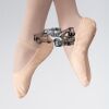 ABDA Canvas Full Sole Ballet Shoe Thumbnail
