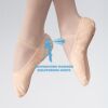 ABDA Canvas Full Sole Ballet Shoe Thumbnail