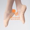 ABDA Canvas Full Sole Ballet Shoe Thumbnail