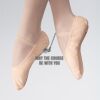 ABDA Canvas Full Sole Ballet Shoe Thumbnail