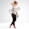 ABDA Silky Ballet Footless Tights Thumbnail