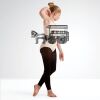 ABDA Silky Ballet Footless Tights Thumbnail